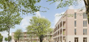 In Eißendorf entstehen 218 Wohnungen sowie eine Kita | Entwurf: Duplex Architekten